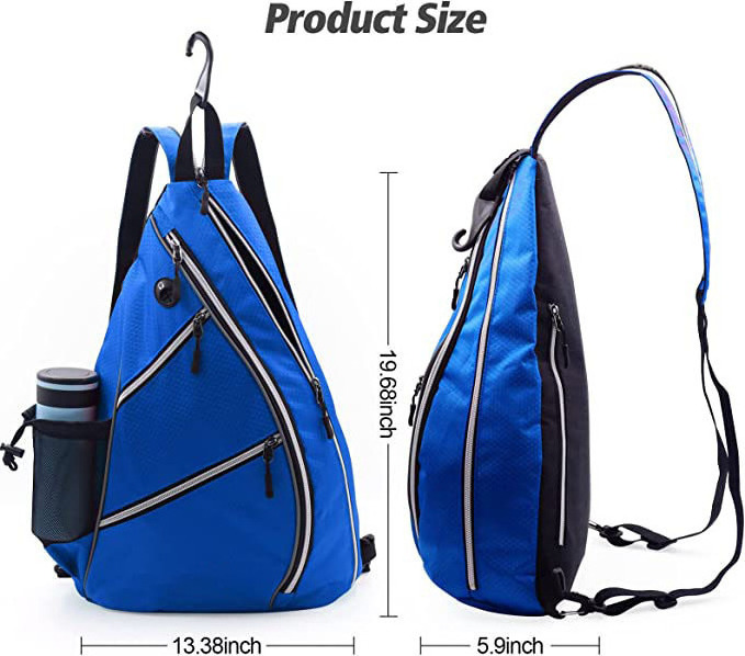 OEM Factory Custom High Quality Oxford Cloth Pickleball Racquet Bag for Men Women Lightweight Tennis Paddle Pickleball Bag