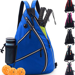 OEM Factory Custom High Quality Oxford Cloth Pickleball Racquet Bag for Men Women Lightweight Tennis Paddle Pickleball Bag