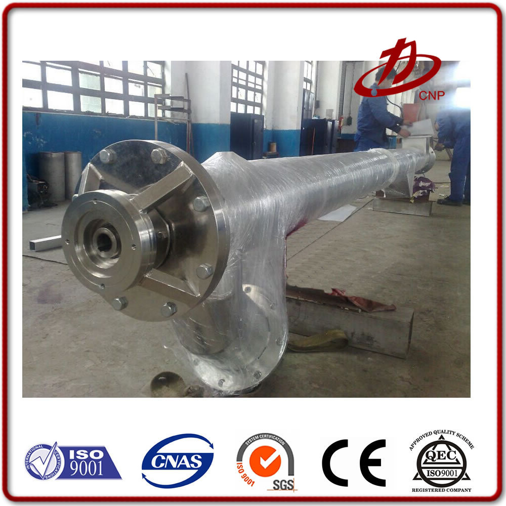 Food field stainless steel screw conveyor