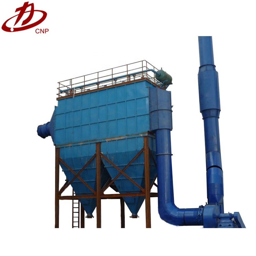 Pulse bag wood dust collector for woodworking machine for sawdust