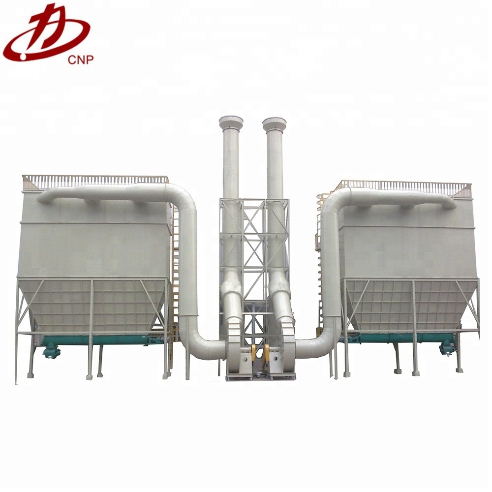 Pulse bag wood dust collector for woodworking machine for sawdust