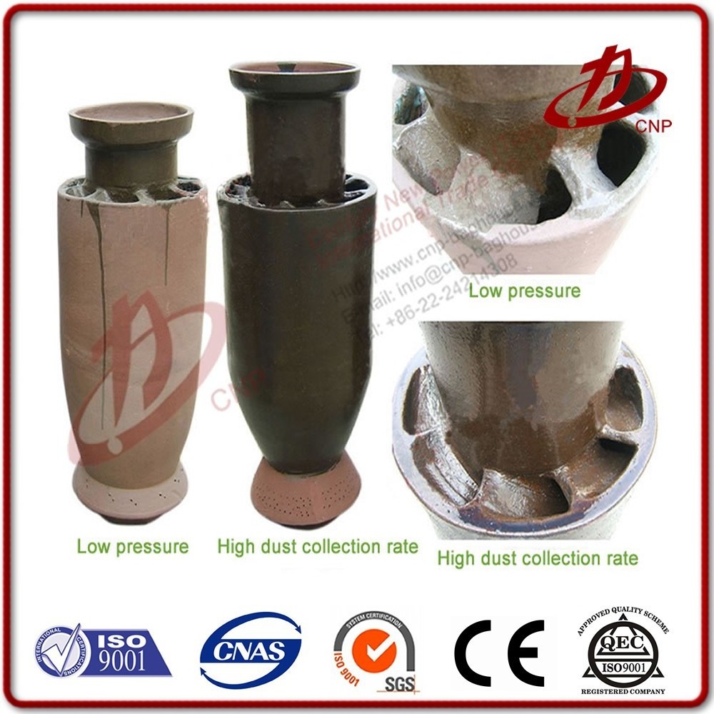 Industry multi dust collection ceramic multicyclone