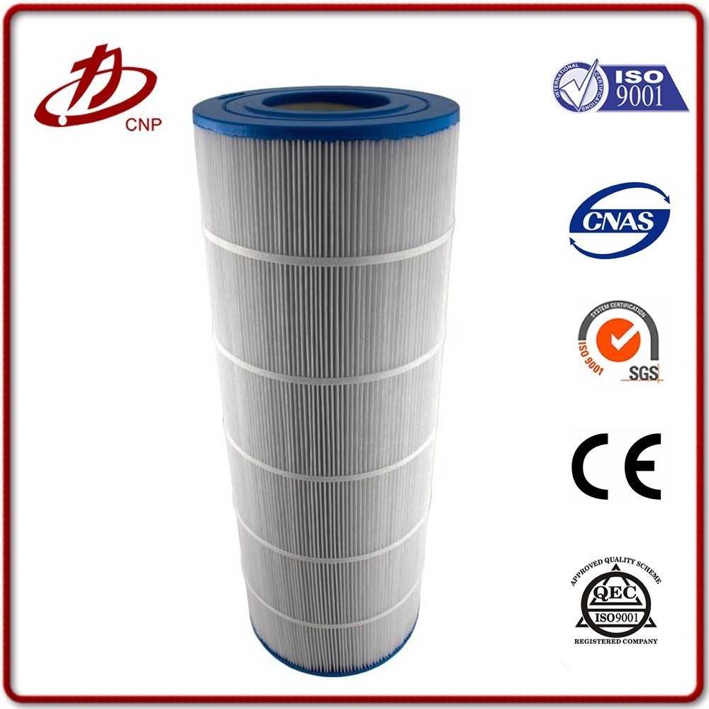 Polypropylene filter cartridge pleated for industrial powder filtration