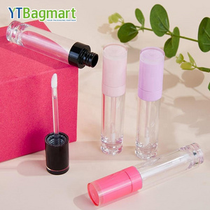 5ml 8ml Custom Logo Golden Lip Tint Bottle Rose Gold Square Lip Gloss Containers Tube Empty Lipgloss Tube Lip Gloss Tubes