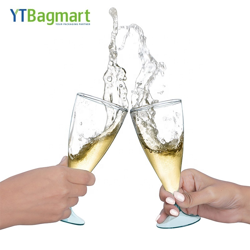 Professional Customized Reusable Plastic Wine Glass Martini Glass For Wholesales Polycarbonate Cocktail Glass