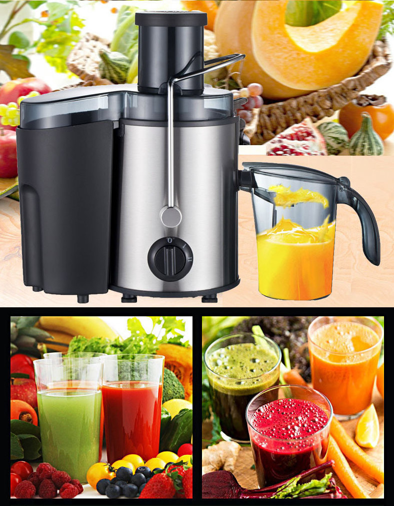 Home Appliances Juicer Extractor Machine Two Speed Control Stainless Steel Juicer Slow Juicer