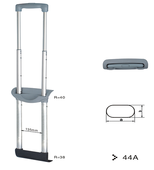 Luggage Telescopic Trolley Handle Parts Replacement