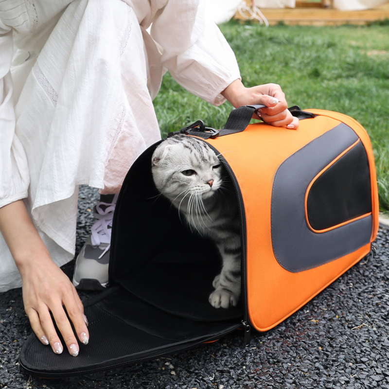 Large Capacity Waterproof Pet sleeping Poop Bag Sling Dogs Cats Portable Pet Carrier travel Bag