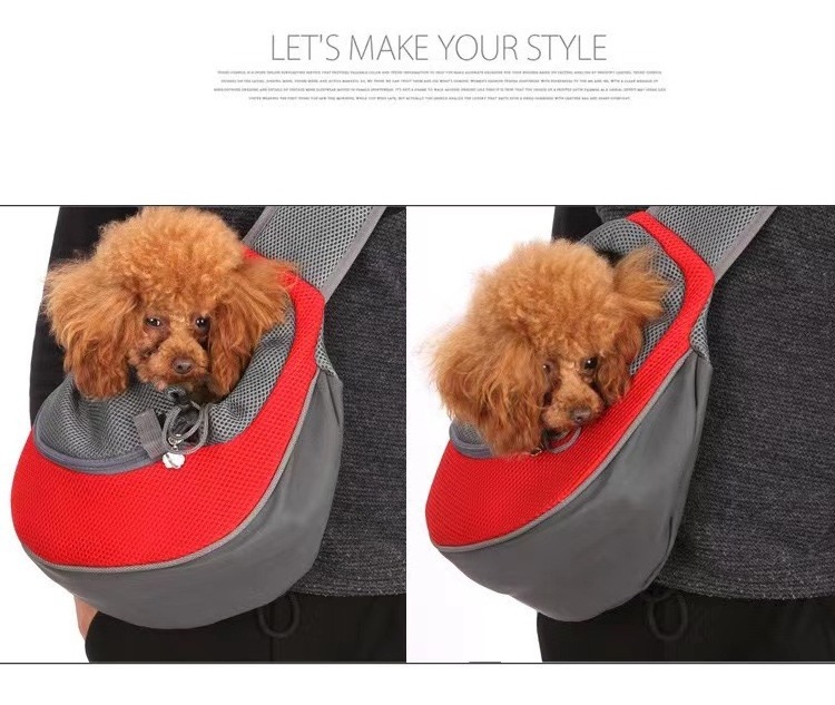 Custom Wholesale Portable Pet Crossbody Bag Puppy Dog Single Shoulder Dog Bag