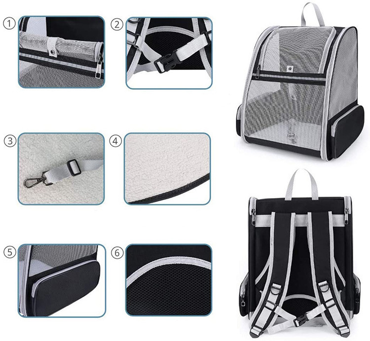 Pet Carrier bag Hot sale High Quality Durable expandable Cat Bag Pet Carrier for Travel