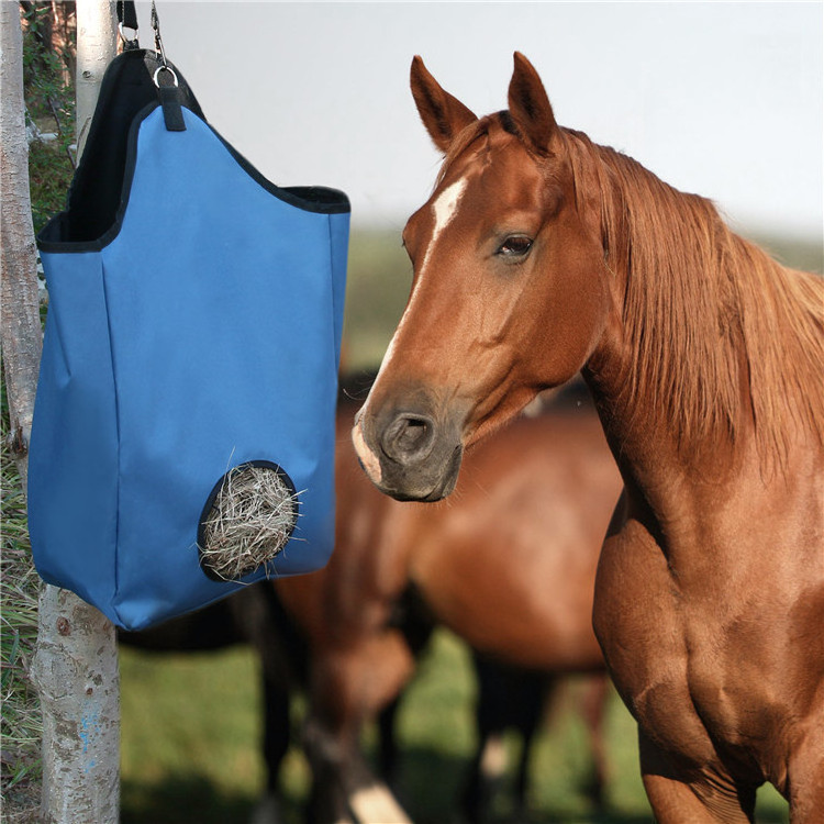 2023 Hot Sale Factory Custom Horse Slow Feeder Hay Bag Durable Horse Hay Bag