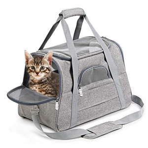 Outdoor Eco Friendly Small Large Shoulder Bag Pet Travel Carrier Dog Tote Bag Airline Pet Cage