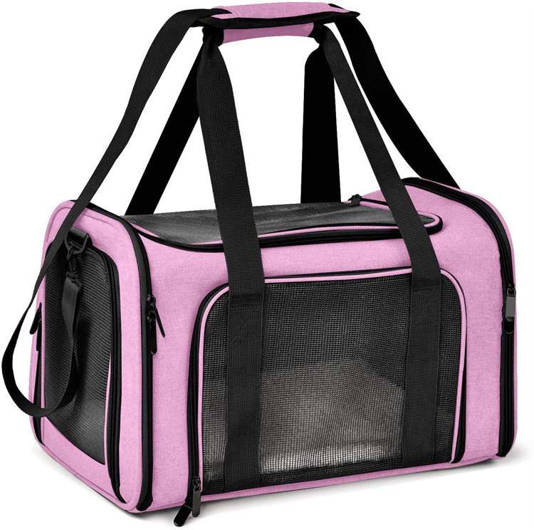 Custom Multi-purpose Portable Outdoor Foldable Breathable Pet Cat Carrier Dog Travel Bag