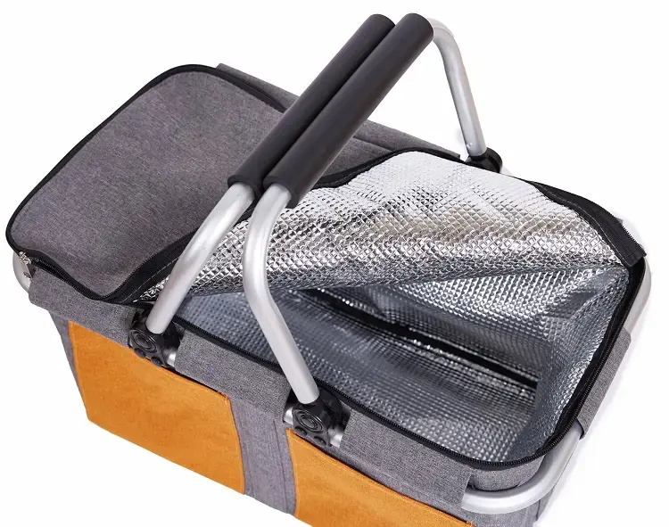 Wholesale eco friendly multi purpose collapsible outdoor camping storage insulated picnic  bag