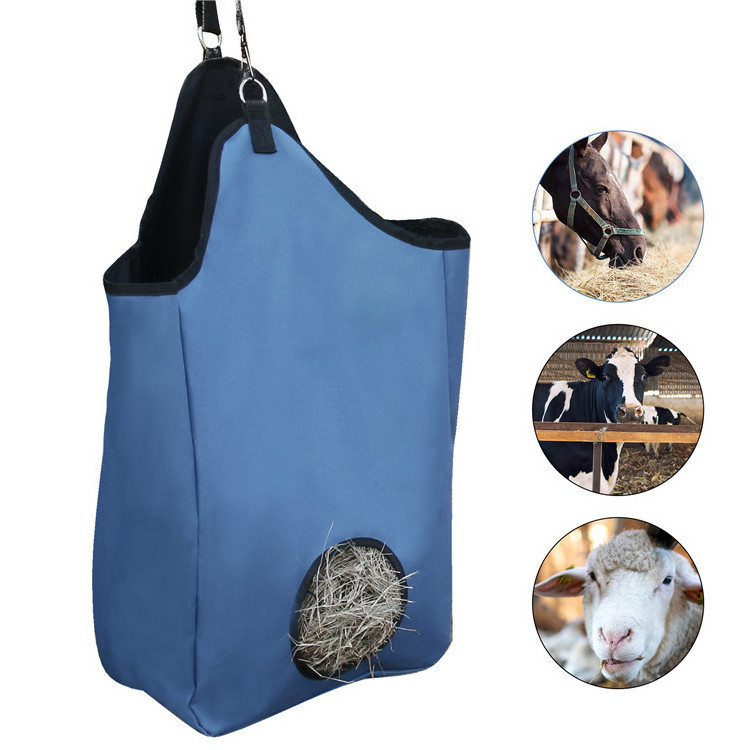 2023 Hot Sale Factory Custom Horse Slow Feeder Hay Bag Durable Horse Hay Bag