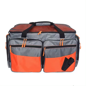 Wholesale Large Capacity Polyester Fishing Tackle Bag Travel Outdoor Fish Handbag For Transportation