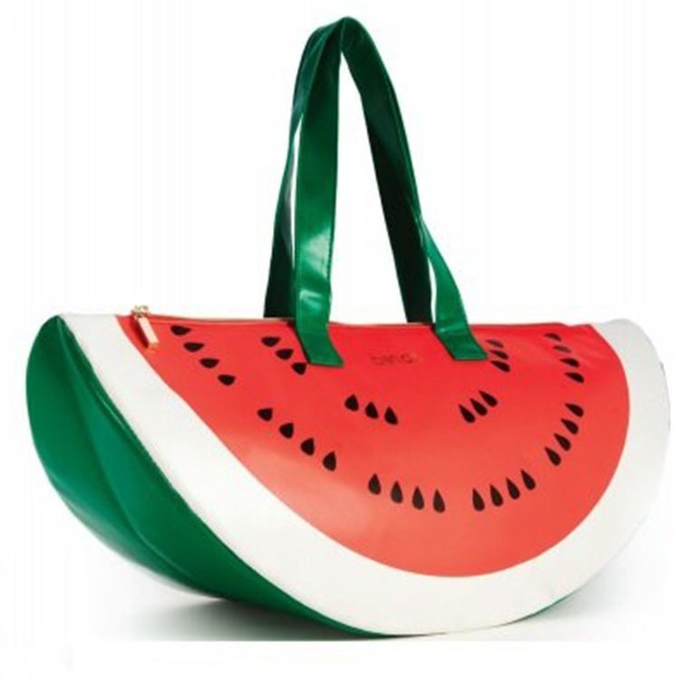 Watermelon Super Chill Food Cool Carry Cooler Bag, Large Travel Tote Cooling Bag