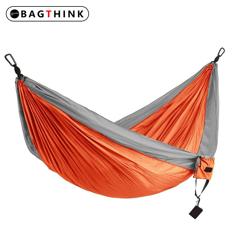 Double Camping Hammock Lightweight Nylon Portable, Hammock, Best Parachute Double Hammock For Backpacking Camping/