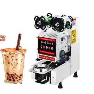 Factory Price Commercial Milk Tea Shop Equipment Bubble Tea Cup Sealing Machine