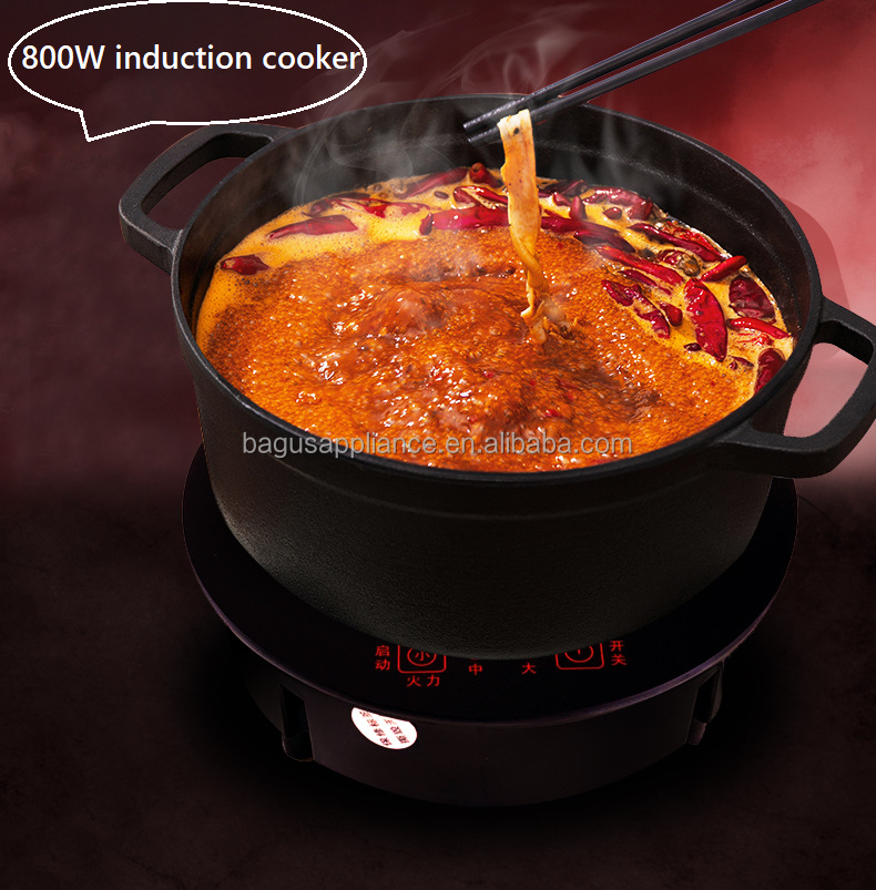 800W Wholesale restaurant hot pot induction cooker