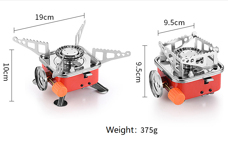 Cheap price Light weight Mini Camping Picnic Portable Stove Folding Outdoor Gas Stove