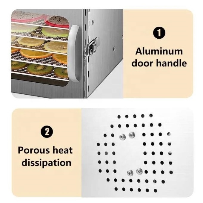 Hot selling 12 layers Commercial Electric Food Dehydrator Machine fresh Vegetable Fruit Dryer