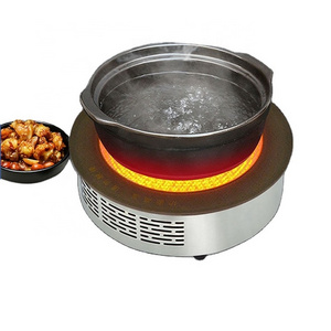 Waterproof commercial embedded wire-controlled electric ceramic stove