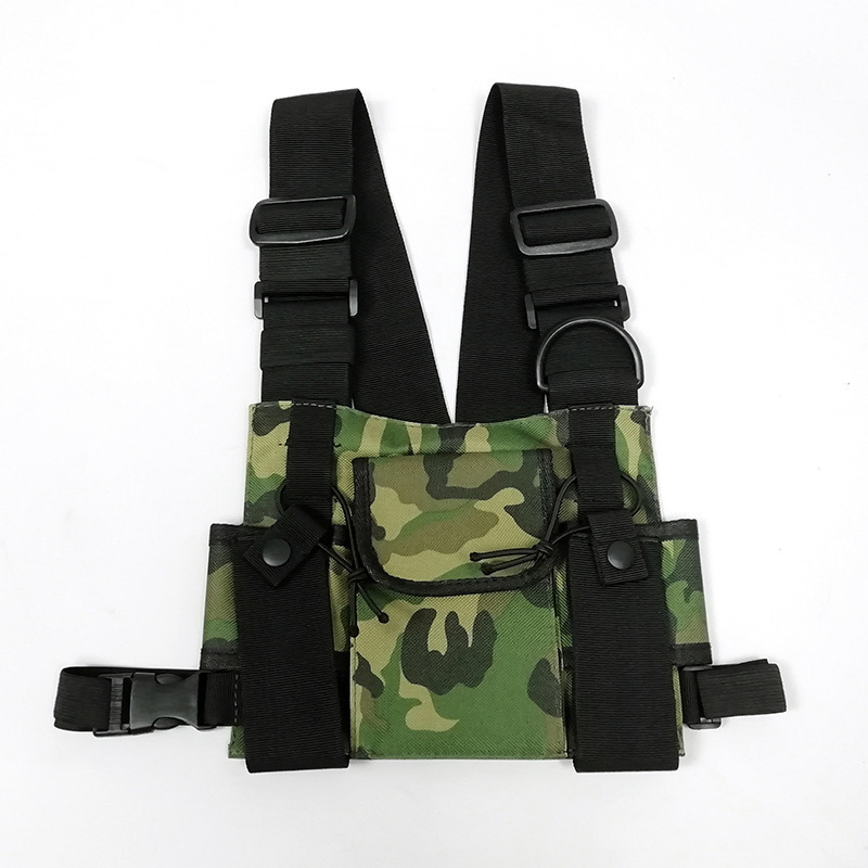 Eat chicken vest tactical bag hip hop backpack cool Fanny pack