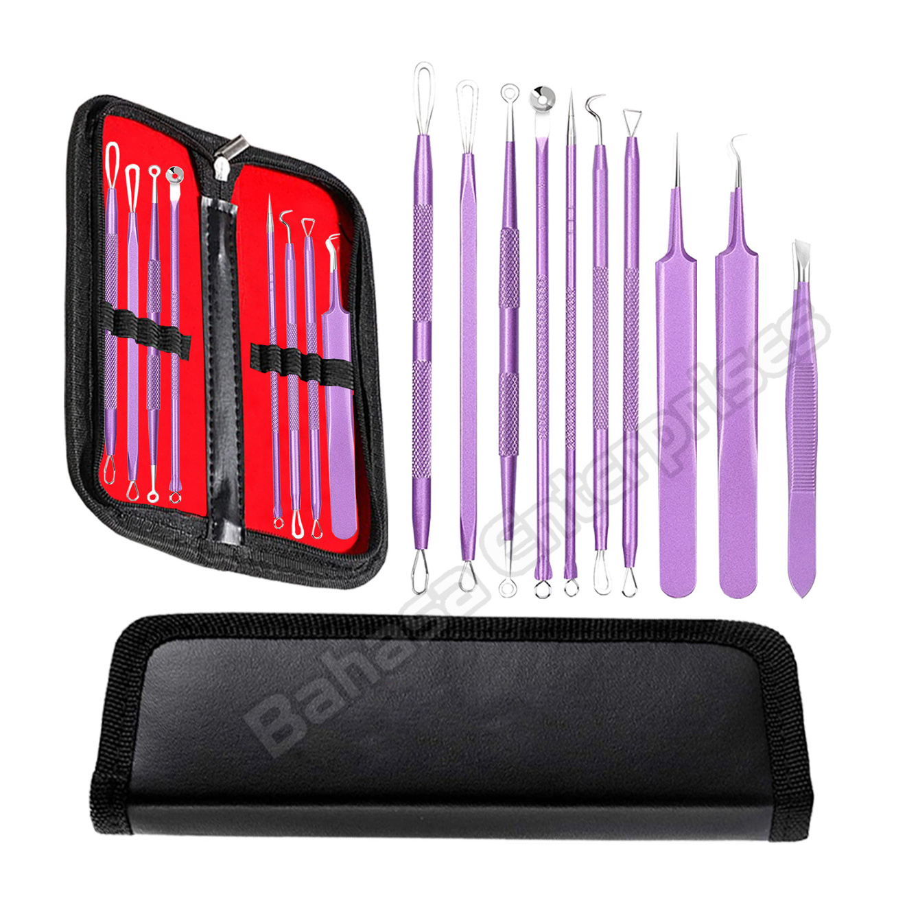 Professional Acne Removal Tools Kit Blackhead Extractor Face Care Manicure Pedicure Pimple Acne Removal Kit