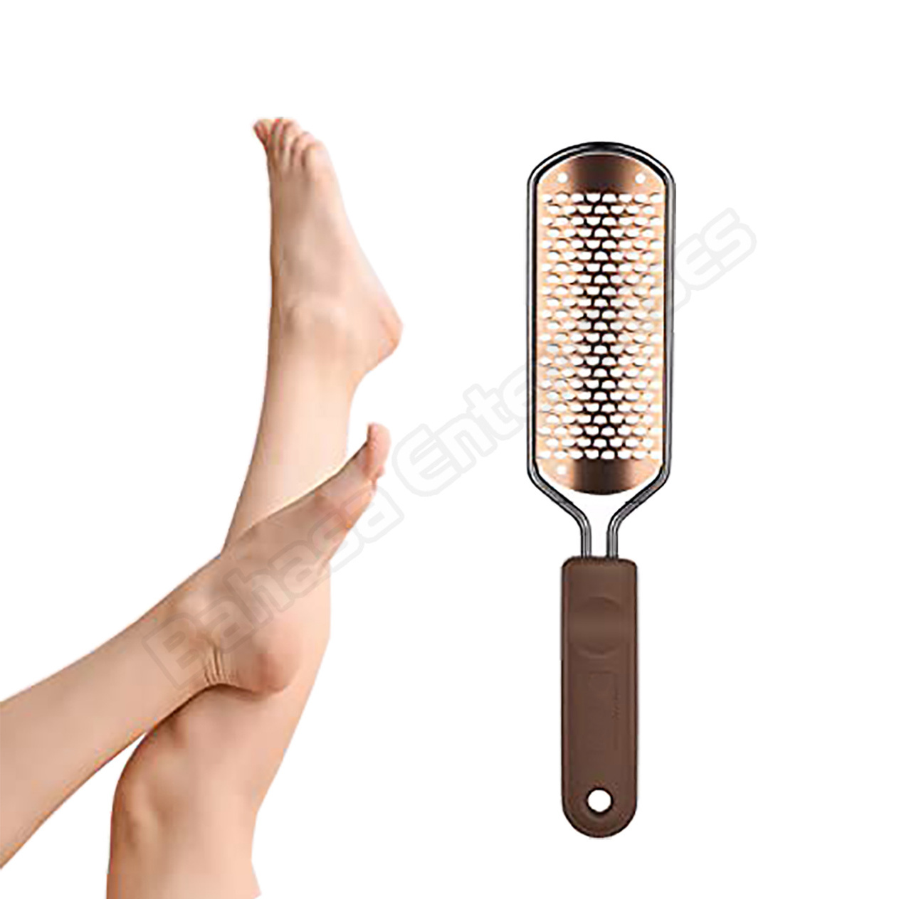 Golden Foot Scrubber 1pcs Callus Remover for Feet with Stainless Steel Grater Rasp Foot File Pedicure Tools Dry skin