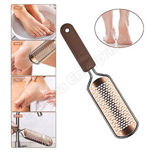 Foot rasp Foot File and Callus Remover Best Foot Care Pedicure Stainless Steel Tool to Remove Hard Skin Wet and Dry feet