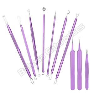 Professional Acne Removal Tools Kit Blackhead Extractor Face Care Manicure Pedicure Pimple Acne Removal Kit