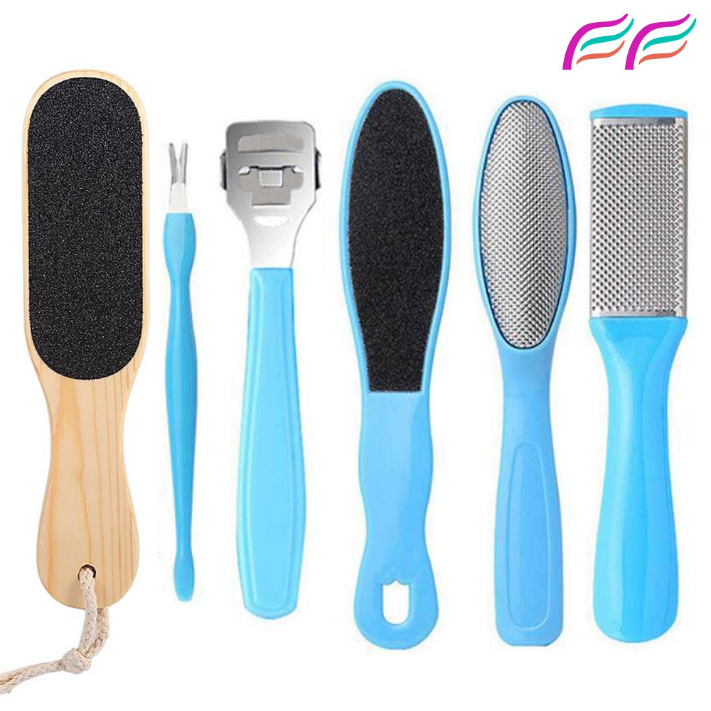 Professional Pedicure Foot File  Stainless Steel Foot Scrubber Hard Skin Removers Pedicure Rasp for Wet and Dry Feet