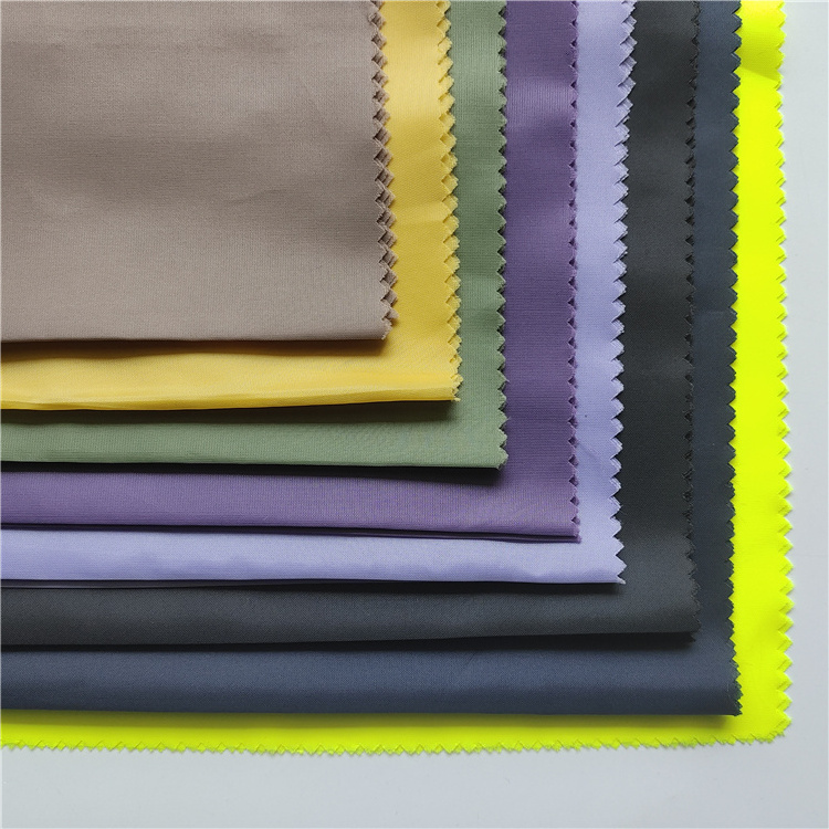 Hot sale comfortable stock lot 100% Polyester taffeta fabric in keqiao