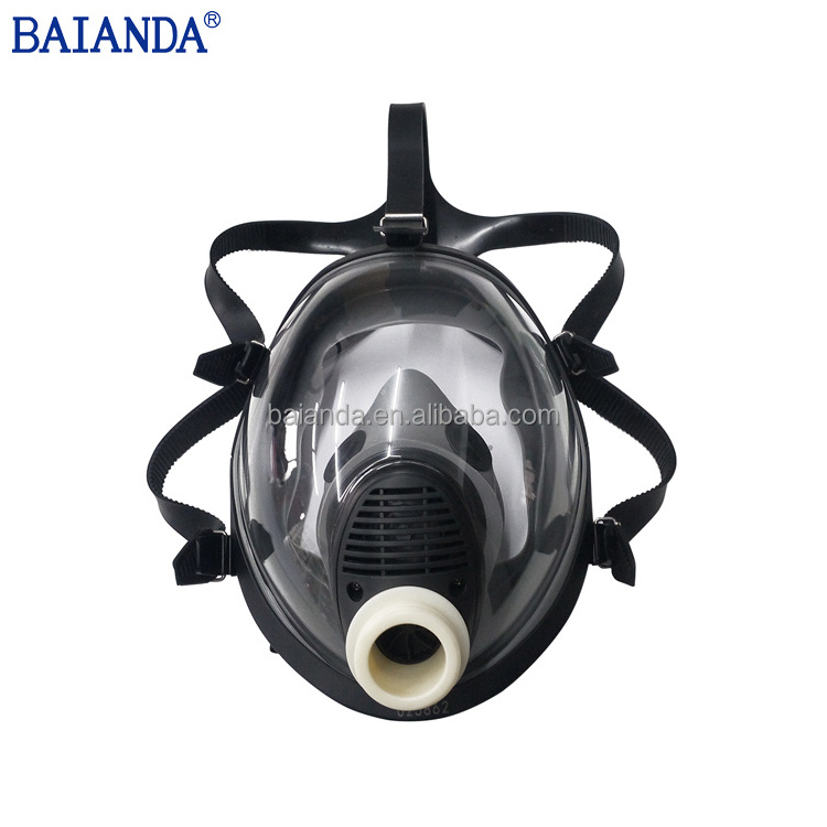 BAIANDA Professional Full Face Gas Mask, Full Facepiece respirator, Gas Mask Chemical respirator