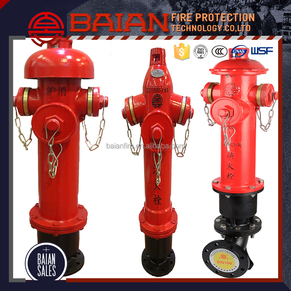 High Quality Water Power Wet Barrel Fire Hydrant Low Prices