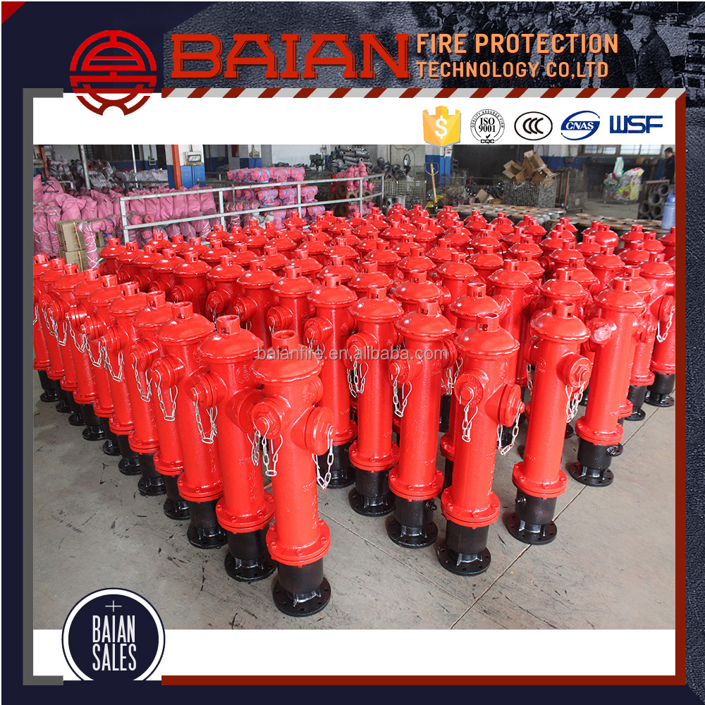 High Quality Water Power Wet Barrel Fire Hydrant Low Prices