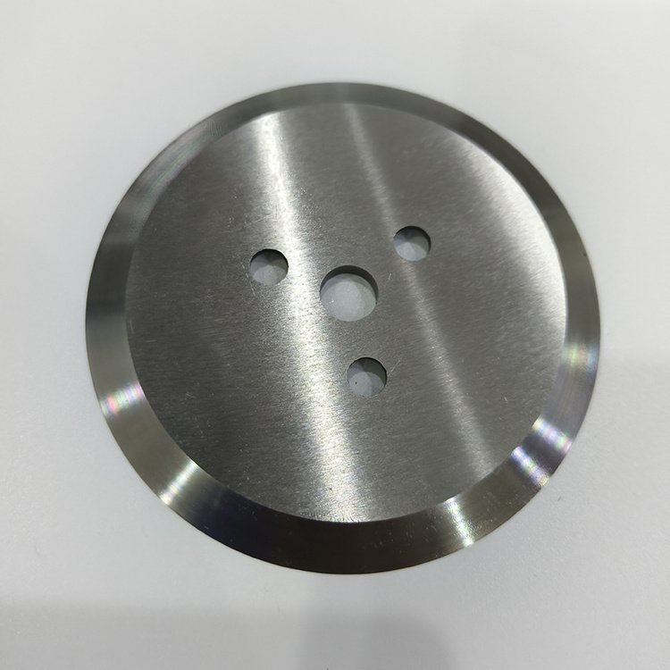 Circular tungsten carbide rotary slitting blade