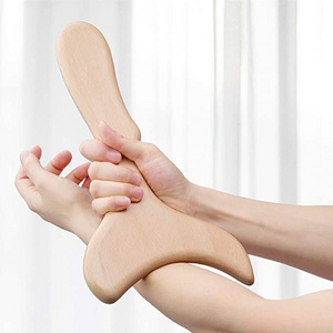 Wooden Gua Sha Tools Professional Lymphatic Drainage Tool Wood Therapy Massage Tools