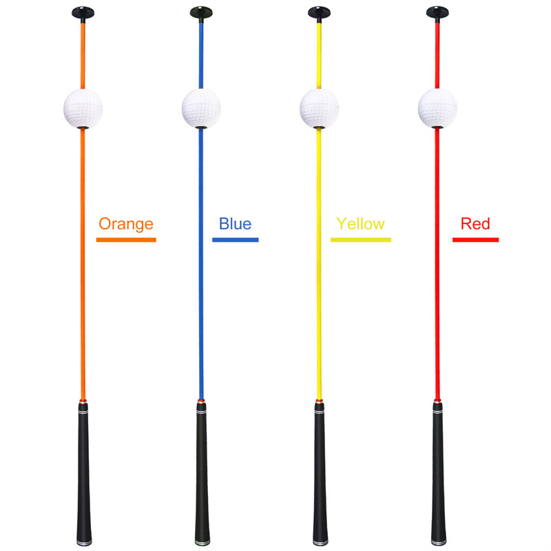 Light high strength fiberglass golf swing trainers golf sounds swing training golf swing practice sticks