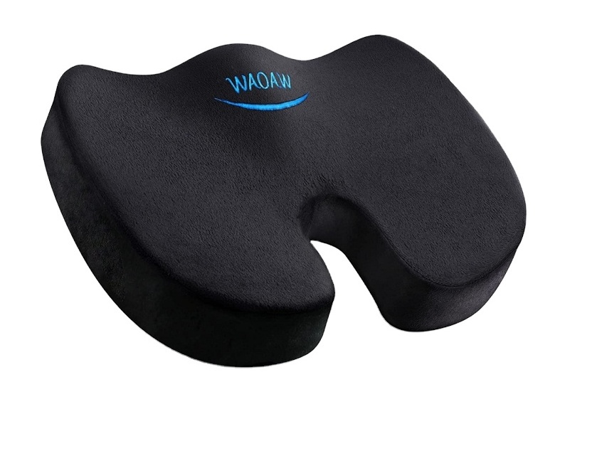 2022 Seat Cushion Office Chair Cushions Butt Pillow for Long Sitting Memory Foam Chair Pad for Lower Back