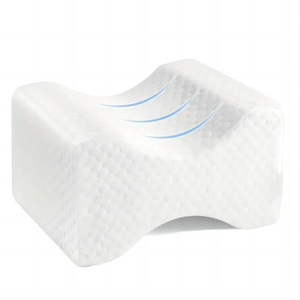 Orthopedic Knee and Leg Memory Foam Support Pillow for Side Sleepers Sleeping  for Back Pain Hip Pain Relief