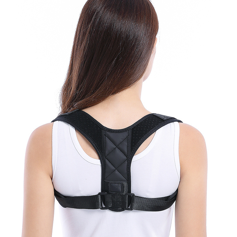 Posture Corrector For Men And Women Upper Back Brace For Clavicle Support Adjustable Back Straightener Sports Safety