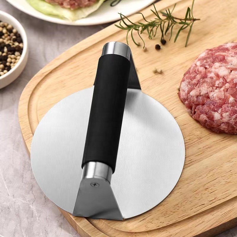 Rust Free Smashed Burger Press Round Meat Spatula Burger Smasher Round square meat maker