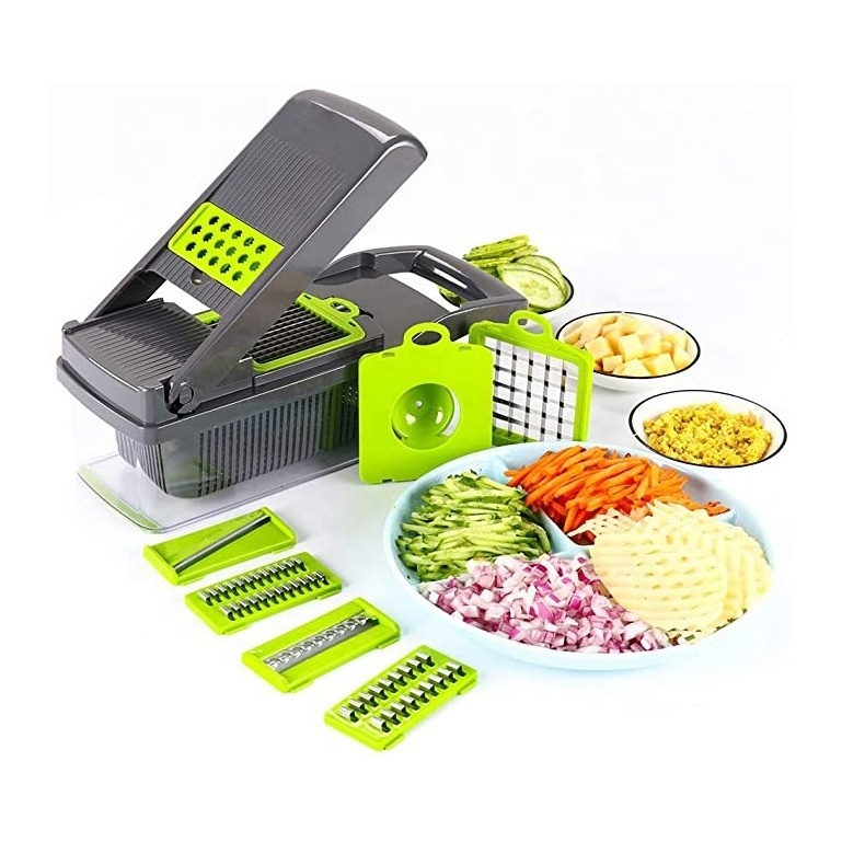 Multifunction Hand Operated Vegetable Mandoline Slicer Veggie Chopper Food Chopper Onion Cutter Vegetable Slicer