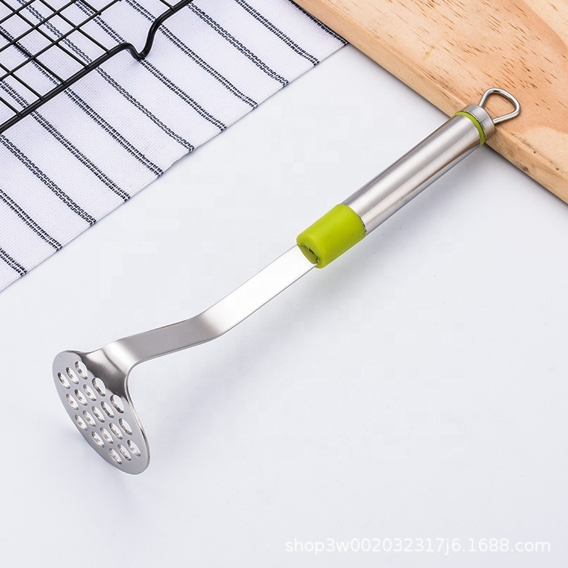 Potato Masher, Potato Crusher Stainless Steel Cooking and Kitchen Gadget for Making Mashed Potato,  Egg Salad and Banana Bread