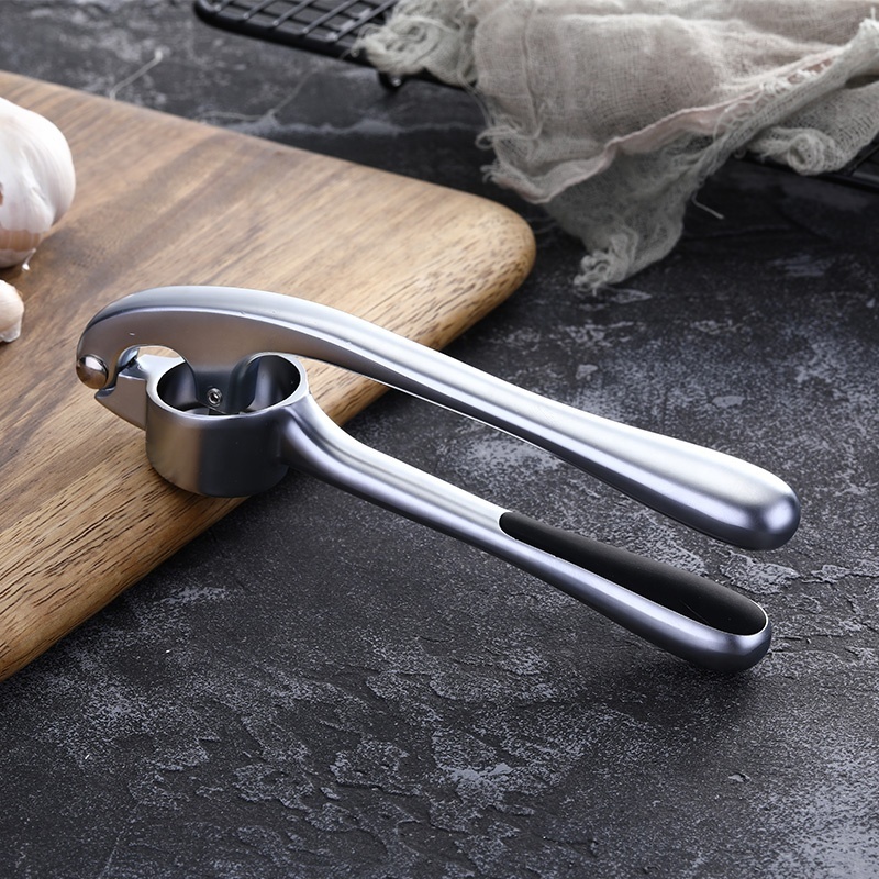 Kitchen Accessories Manual Garlic Press Zinc Alloy Garlic Crusher Handheld Squeezer