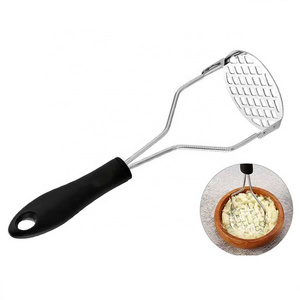 Hot Sale Wholesale Household Potato Mashing Tools Stainless Steel Potato Fruit Food Masher Ricer