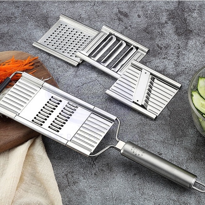 5 Blades Adjustable Manual Slicer Japan Fruit Cutter Chopper Grater Japanese Vegetable Mandoline Slicer