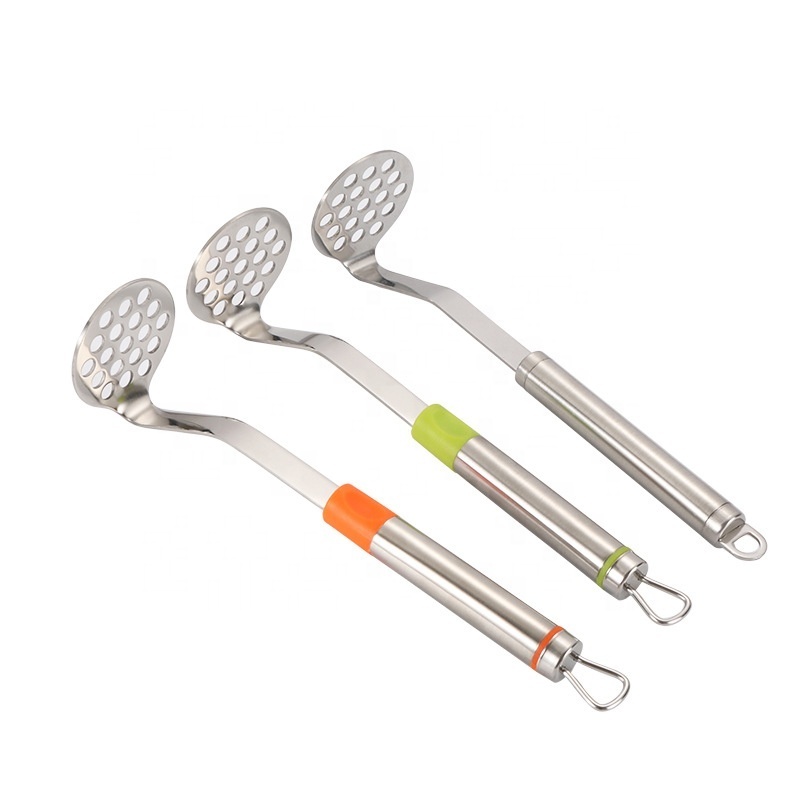 Potato Masher, Potato Crusher Stainless Steel Cooking and Kitchen Gadget for Making Mashed Potato,  Egg Salad and Banana Bread